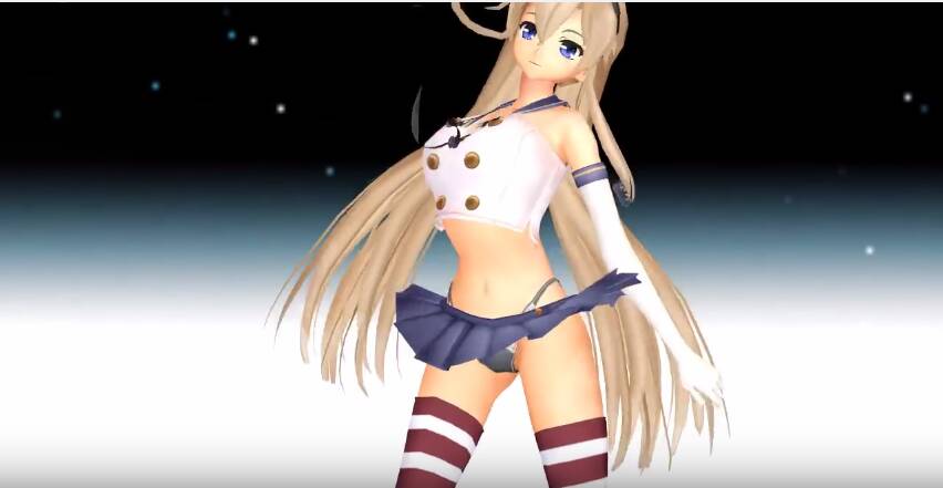 【MMD】 [艦これ] しまかぜ (エンタープライズ) [LUPIN ] 【Youtube】