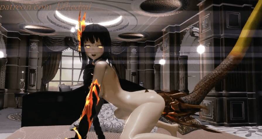 萌王EX-康熙(Kawaii Strike)彼女はドラゴンが大好き　【Iwara】