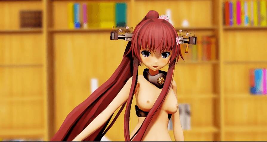 【艦これ】駆逐艦？大和でヒバナ 【Iwara】