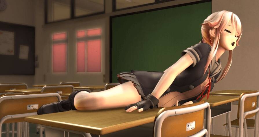 由良さんの角オナ 【Iwara】