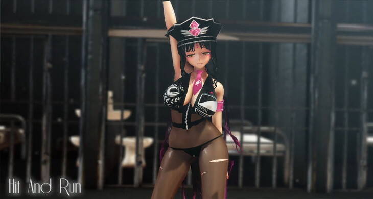 【MMD】Hit And Run【紳士向け】 【ニコニコ】