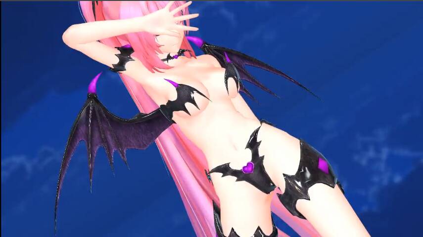 【MMD】 Luka Succubus [モザイクロール]