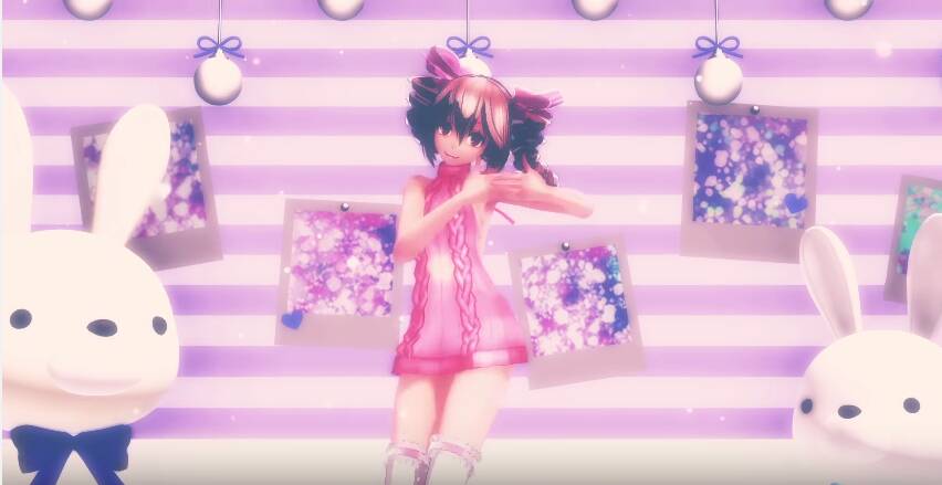 【MMD】 おねがいダーリン Tda式 テト (例のセーターVer Tda Teto )