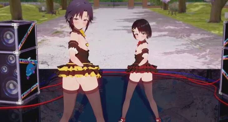 まこと・ちえ「絶対絶命」 【Iwara】