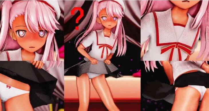 【リンク切れ】【クロエちゃんで】Helltaker Dance 【Iwara】