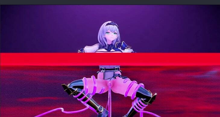 感覚遮断されるノエル 【Iwara】