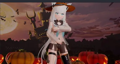 白上フブキ紳士ハンドダンス